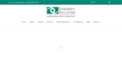 Desktop Screenshot of evergreeneye.com